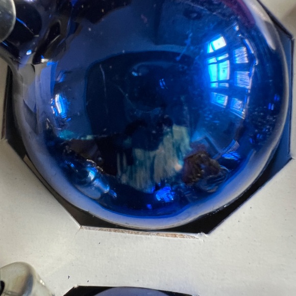 11 Vintage Noma DoubleGlo Glass Ornaments - Picture 9 of 9